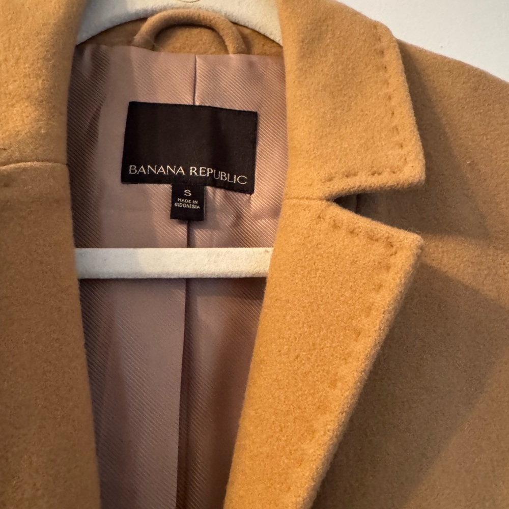 Banana Republic Camel Wool coat - Picture 6 of 7